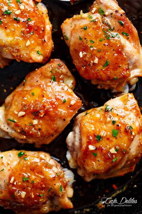 Honey Garlic Chicken Thighs - jualaaja games