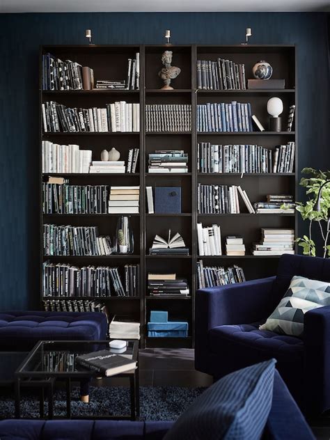 BILLY black-brown, Bookcase, 80x28x202 cm - IKEA