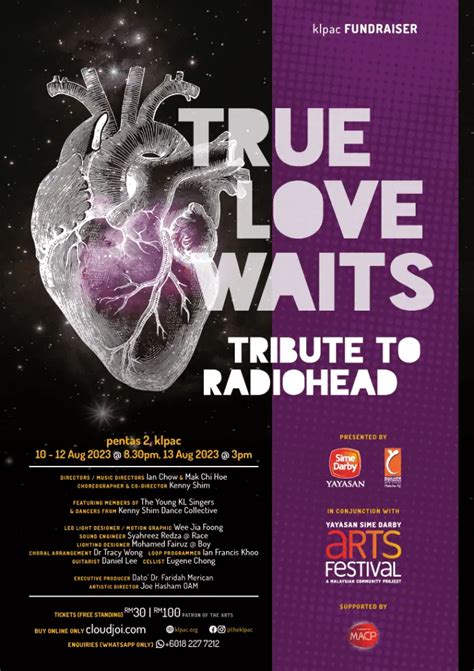 True Love Waits: Tribute to Radiohead - The Kuala Lumpur Performing ...