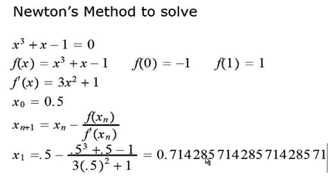 Using Excel Newtons Method - YouTube