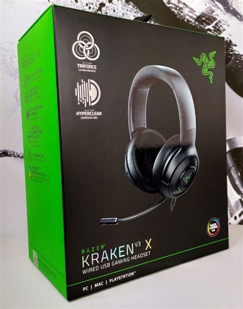 Обзор игровой гарнитуры Razer Kraken v3 X (RZ04-03750100-R3U1)