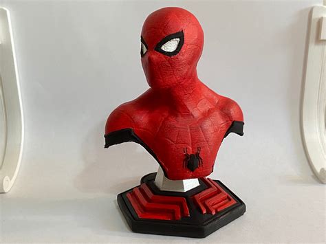 Painted 3D Print: Spider-man Bust - Etsy UK