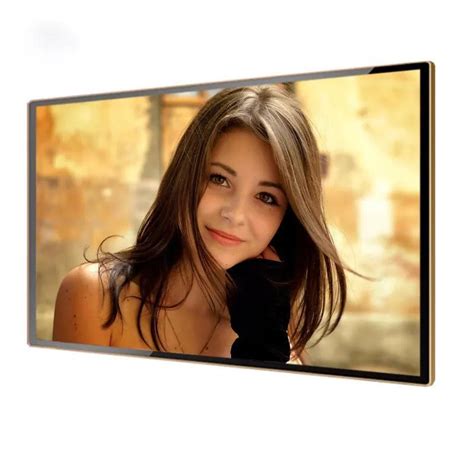 Ultra Thin LCD Screen Display Retail Wall-Mounted Digital Signage Advertising Machine LCD Kiosk ...