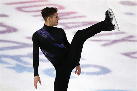 Without a quad, Brown leads figure skating in France