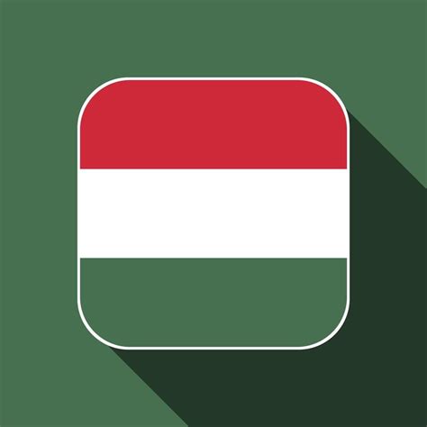 Hungary flag, official colors. Vector illustration. 11480793 Vector Art ...