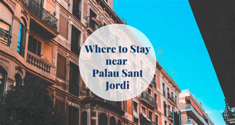 Where to Stay near Palau Sant Jordi | Barcelona-Home