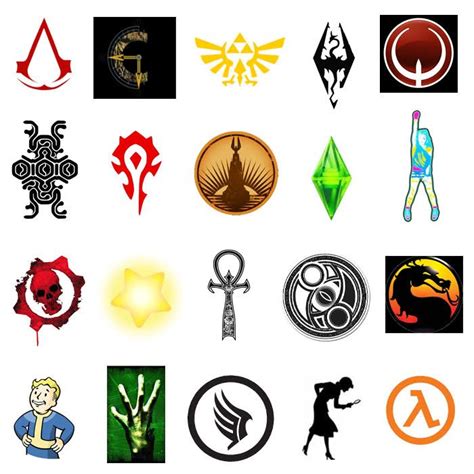 Video Game Symbols | Video game symbols, Video game tattoos, Symbolic tattoos