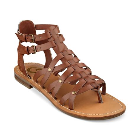 Lyst - G By Guess Womens Harlaa Gladiator Flat Sandals in Brown