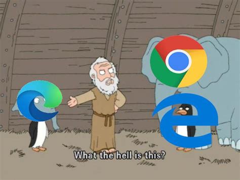 New Microsoft Edge Meme : Internet Explorer Vs Microsoft Edge Is An ...