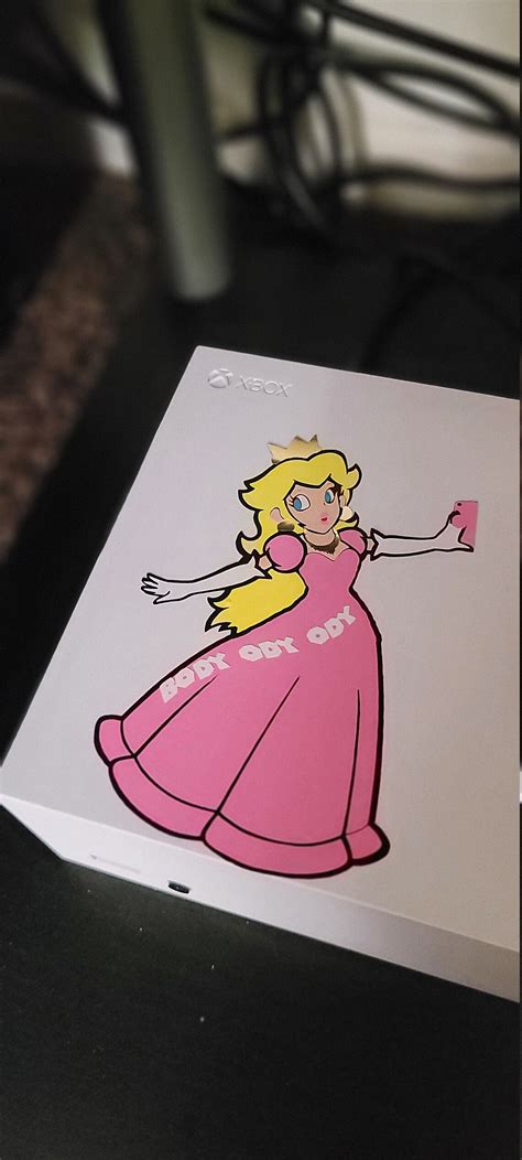 Princess Peach Decal/sticker for Laptop or Car Cell Phone | Etsy