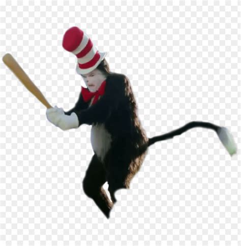 Cat In The Hat Bat Png Clip Library Library - Mike Myers Cat In The Hat ...