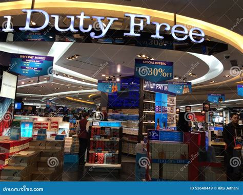 Delhi Duty Free Zone At IGI Airport, India Editorial Photo ...