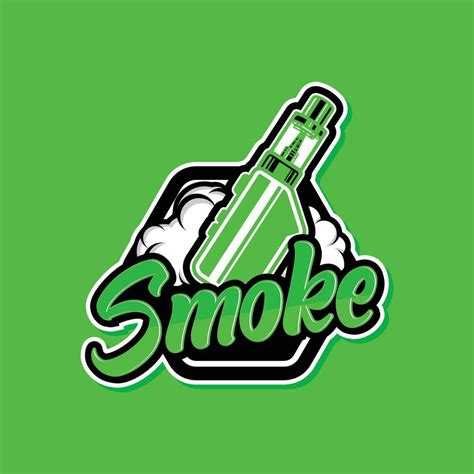 smoke shop logo design 26170499 Vector Art at Vecteezy