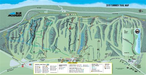 Blue Mountain Ontario Trail Map | Liftopia