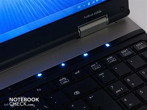 Review HP ProBook 6550b Notebook - NotebookCheck.net Reviews