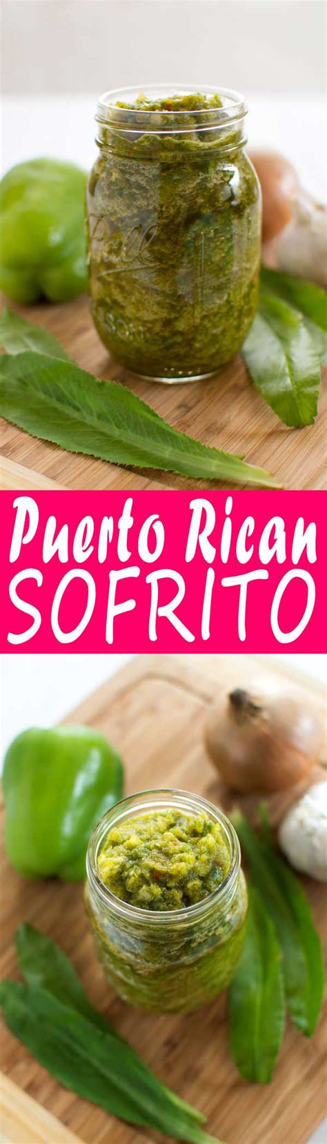 Puerto Rican Sofrito (and sofrito recipe substitutes!) | Kitchen Gidget