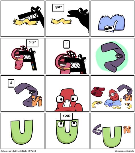 Alphabet Lorewercase Comic Studio - Riset