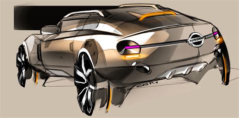 Car design sketches #5 on Behance