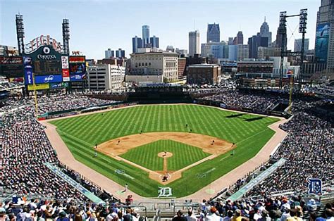 Detroit Tigers/Comerica Park Wall Mural