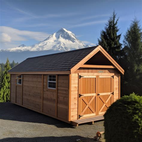 12x28 Large Gable Storage Shed Plan