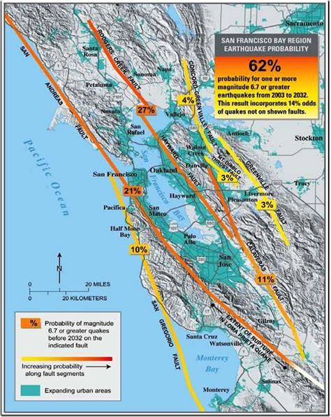 California Fault Line Map | Earthquake, Geology, San andreas fault