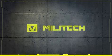 Cyberpunk Militech Logo