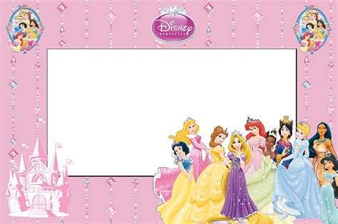 Disney Princess: Free Printable Invitations. - Oh My Fiesta! in english