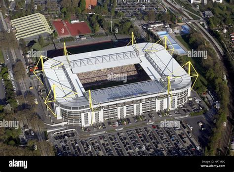 Football Stadium Borussia Dortmund Stock Photo - Alamy