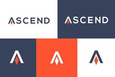 A ( Ascend) Logo Design Gráfico por graphicsdesignershakib · Creative Fabrica