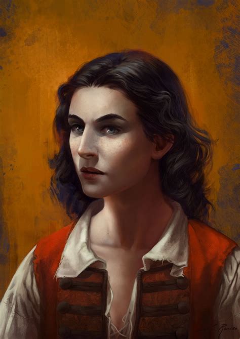 Portrait of Anne Bonny, Loles Romero on ArtStation at https://www ...