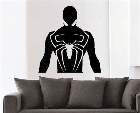 Spider man vinyl wall decal Household art wall decals by hand, $35 | Vinyl wall decals ...