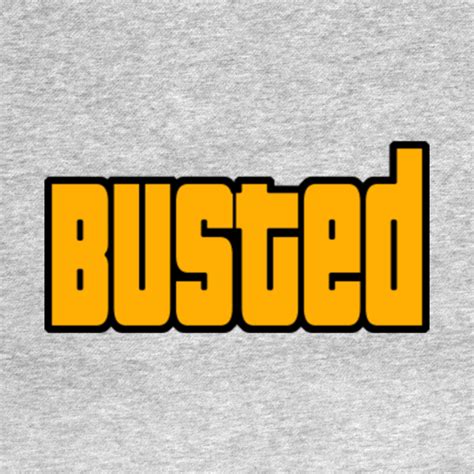 Grand Theft Auto - Busted - Grand Theft Auto - T-Shirt | TeePublic