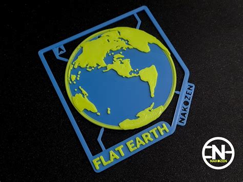 Flat Earth Kit Card by Nakozen | Download free STL model | Printables.com