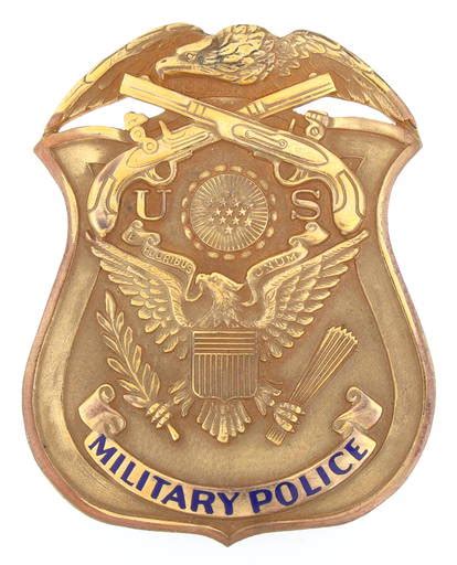 United States Military Police Badge