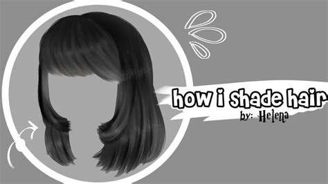 TUTORIAL-"how to shade black hair"- »realistic and simple«|for beginner|-any hair color can be ...