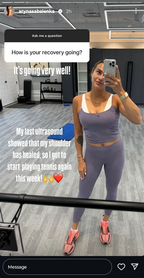 Aryna Sabalenka shares encouraging update on shoulder injury as she ...