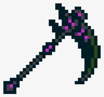 Terraria Scythe Pixel Art , Free Transparent Clipart - ClipartKey