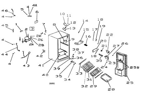 Refrigerator Parts: Haier Refrigerator Parts Diagram