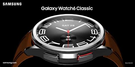 Les Galaxy Watch 6 et Watch 6 Classic se dévoilent en image avant la présentation officielle