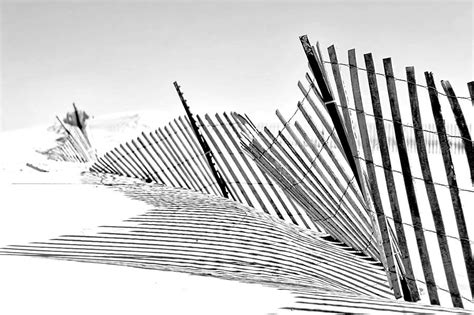 Sand Fencing Photograph by Kathy Wesserling | Fine Art America