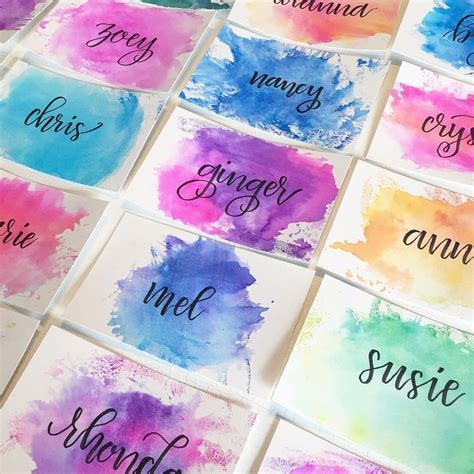 Pin by Mikayla De Atley on CA 2019-2020 | Diy name tags, Name tags, Lettering