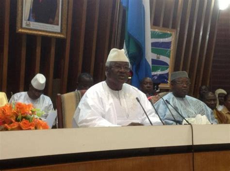 PRESIDENTIAL ADDRESS AT STATE OPENING OF THE SECOND SESSION OF THE FOURTH PARLIAMENT OF THE ...