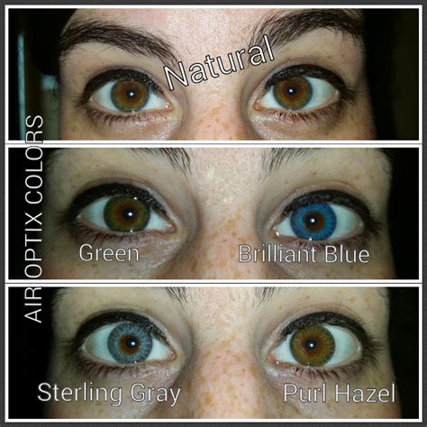 Air Optix Colors on Naturally Brown Eyes. Order @ 918-893-3769 | Our products & Services | Pinterest