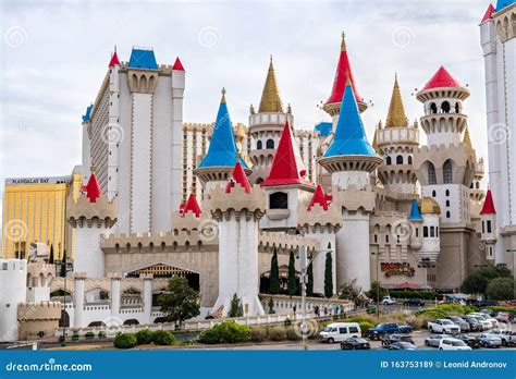 Excalibur Hotel and Casino in Las Vegas - Nevada, United States Editorial Stock Image - Image of ...