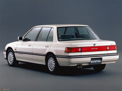 Images of Honda Civic Sedan (EF) 1988–91 (1600x1200)