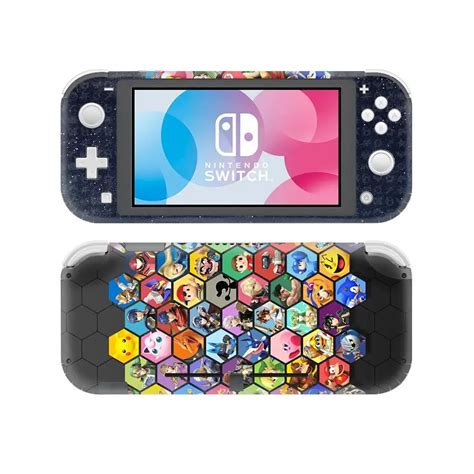 Super Smash Bros Skin Sticker Decal For Nintendo Switch Lite Console ...