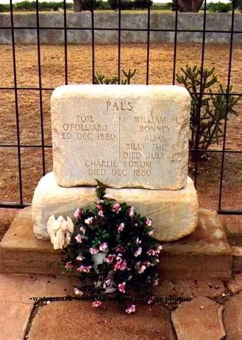 5x7 Billy the Kid Grave Site PHOTO William Bonney REGULATORS Gang Members Tombstone Lincoln ...