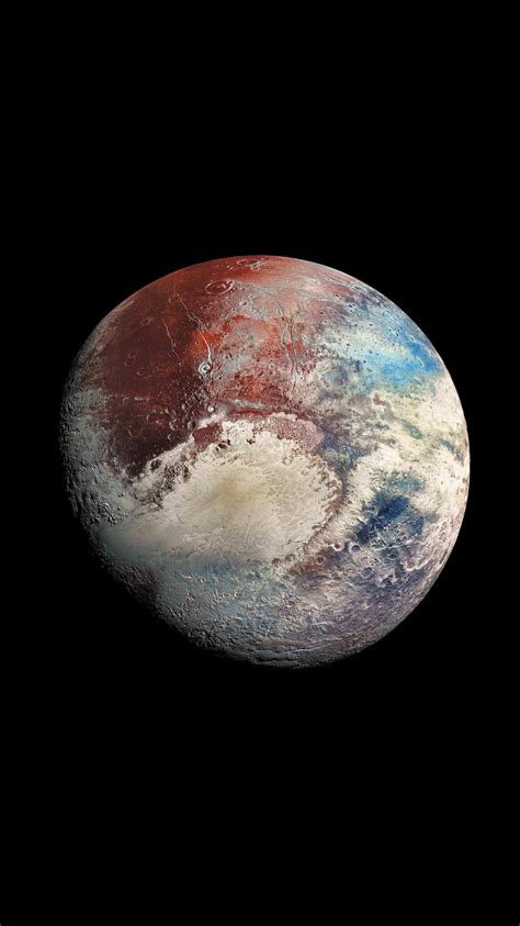 Ultra high resolution photo of Pluto (enhanced colour’s) (zoom in) : r ...