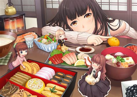 Anime Food Wallpapers - Top Free Anime Food Backgrounds - WallpaperAccess