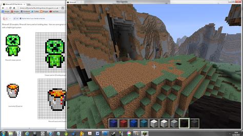 Minecraft Pixel Art How To | Minecraft Pixel Art Building Ideas